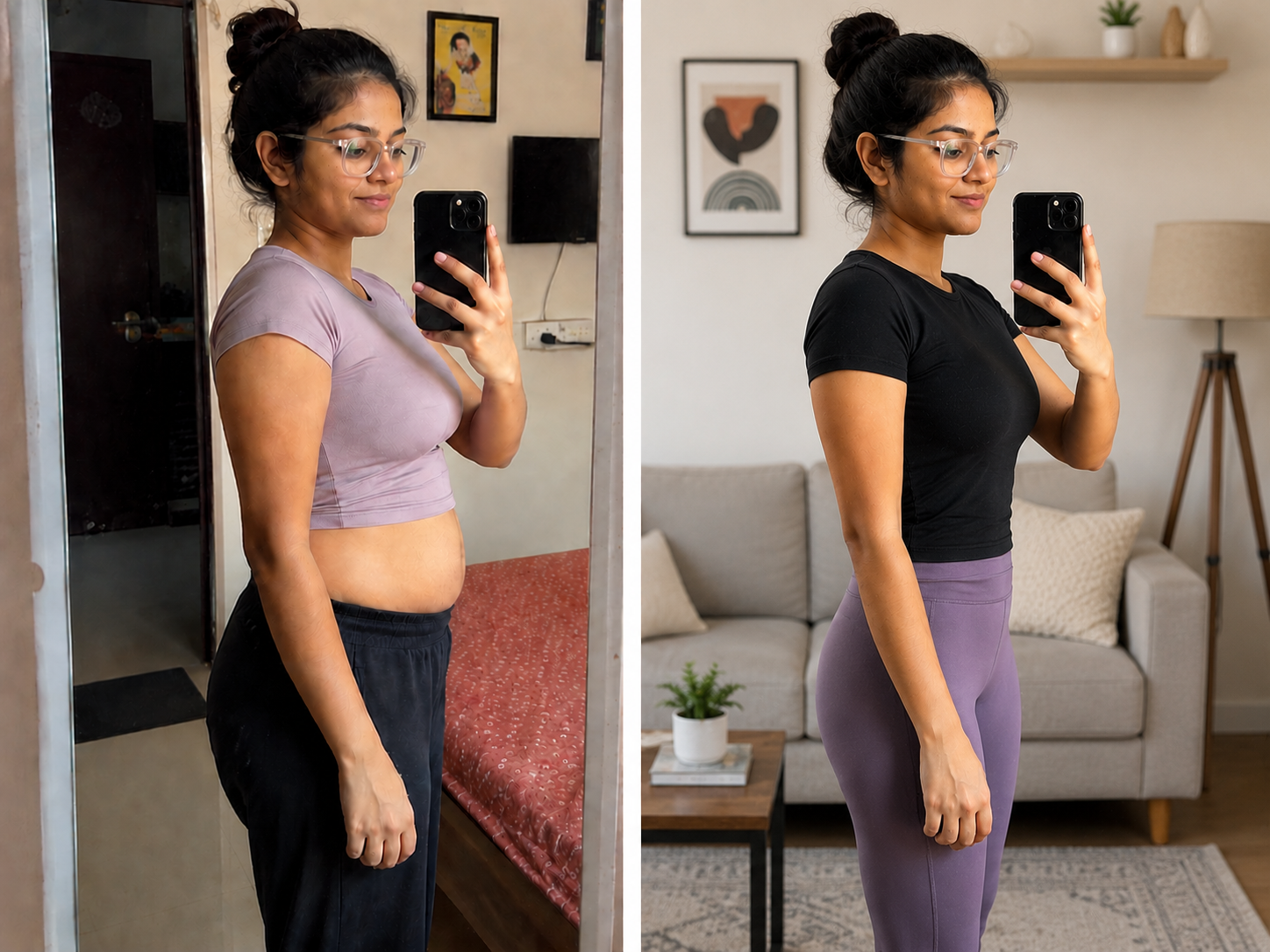 Balakrishan Roy — before and after transformation