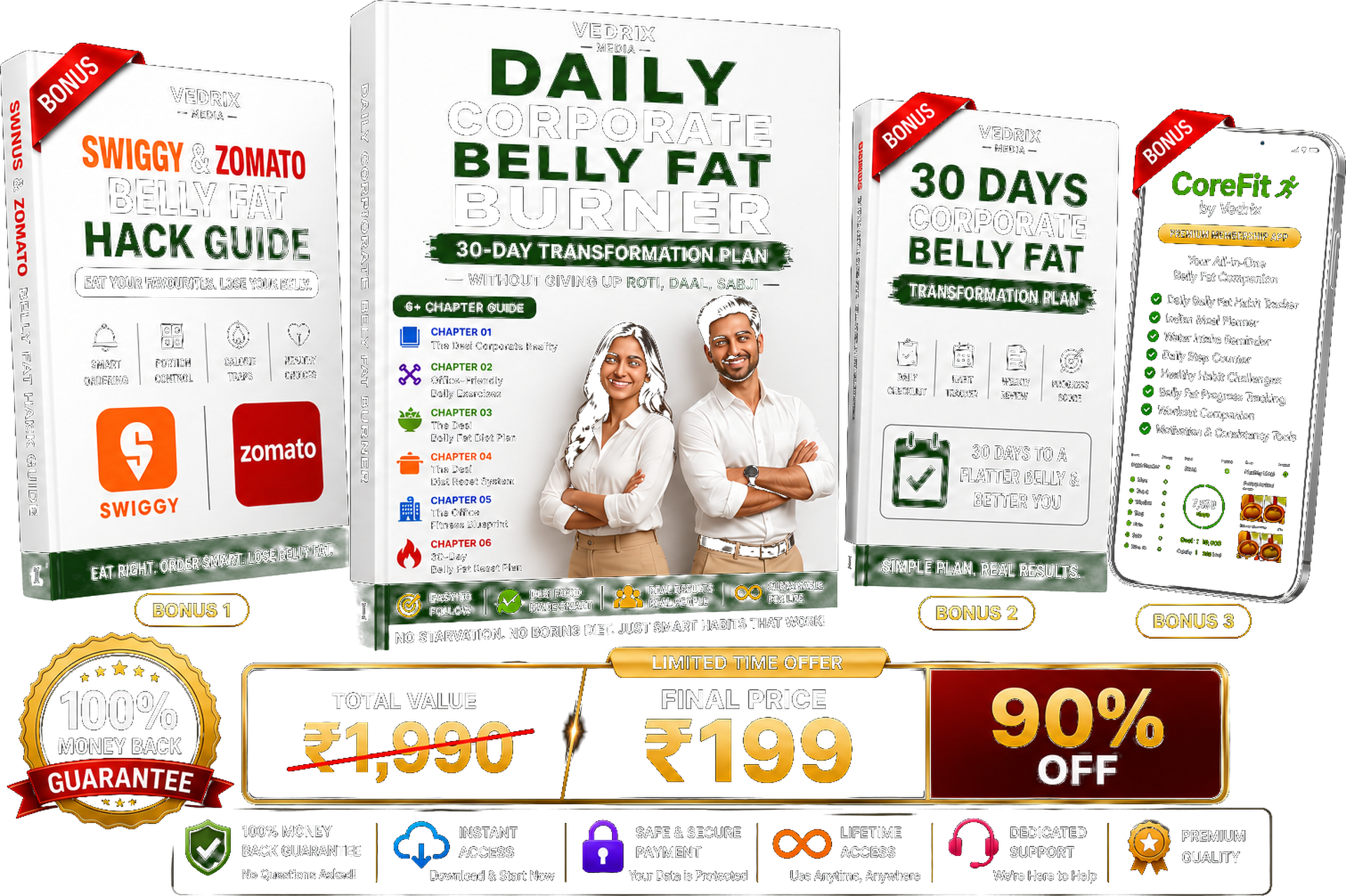 Desi Corporate Belly Burner — complete bundle with bonuses